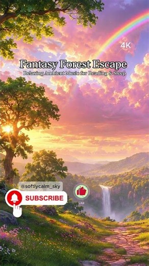 Fantasy Forest Escape ✨ Cozy Ambient Music for Reading & Relaxation