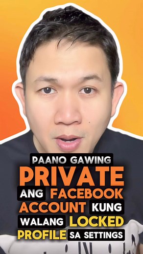 60K views · 1.1K reactions | Paano gawing PRIVATE ang facebook account kung walang LOCKED profile sa settings‼️ #facebooktutorial #tutorials #highlight #followers #everyone #micoyausa | Micoy Micheal Ausa | Facebook