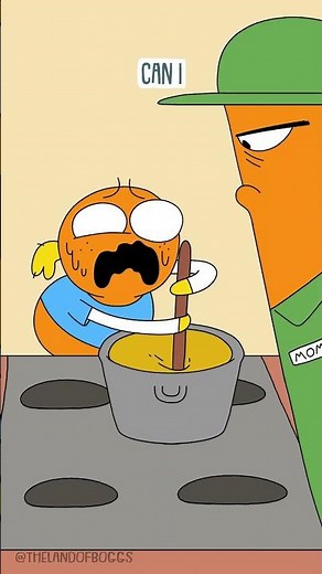 My mom runs the kitchen like a drill sergeant