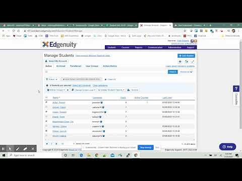 Creating User Groups in Edgenuity
