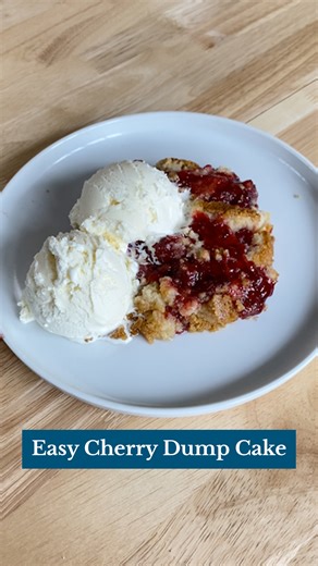 53K views · 326 reactions | With this cherry dump cake recipe, you'll have dessert on the table in no time! | Taste of Home | Facebook