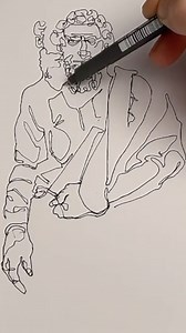 113K views · 539 reactions | Learn to look before you learn to draw. This is blind continuous contour drawing. #drawinglesson #howtodraw | Mark Liam Smith | Facebook