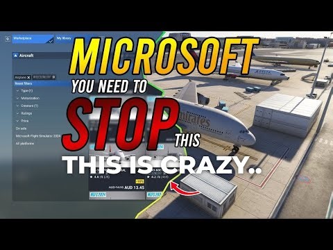 The HUGE Problem With The Flight Simulator 2024 Marketplace