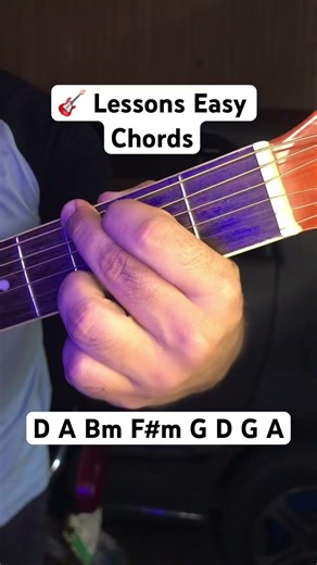 🎸 Lessons Easy Chords #guitar #guitarlessons #easychords