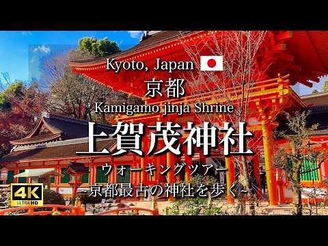 Kamigamo jinja Shrine in Kyoto, Japan | The Oldest Shrine in Kyoto｜Travel guide [4K]