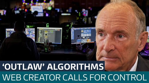 Addictive algorithms should be 'illegal', World Wide Web inventor says - Latest From ITV News