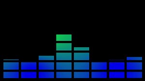 Download Audio spectrum motion animation for free