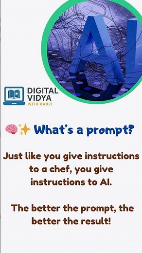 🧠✨ What is a Prompt? | AI Magic Explained