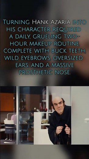 Hank Azaria’s Brutal Transformation #behindthescenes #movie #fyp