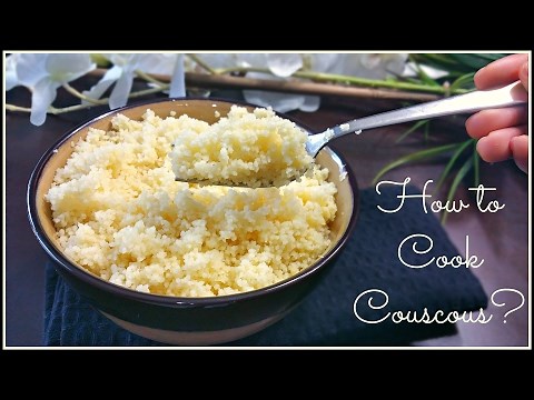 How to cook Couscous in one easy step!