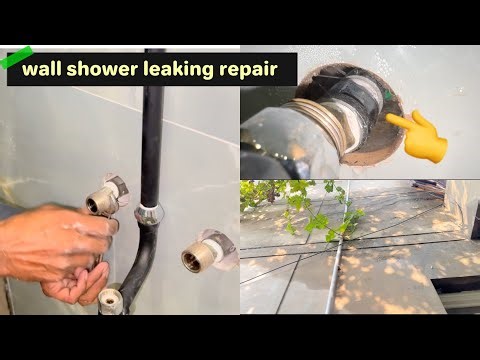 How to repair shower tap leaking-