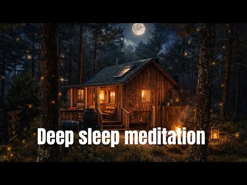 Cozy Forest Cabin 🌙 30 Minutes Deep Sleep Meditation & Relaxation