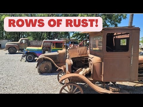 We pieced together a Hundred Year Old Truck from the woods at this collector vehicle auction!