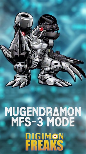 MUGENDRAMON MFS-3 MODE El Digimon INSPIRADO en MECHAGODZILLA KIRYU. #Digimon #Mugendramon #Machinedramon | Digimon Freaks