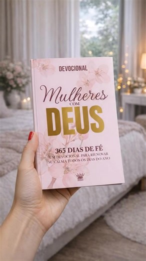 Mulheres com Deus – 365 Dias de Fé Este não é apenas um devocional. É um convite para uma mudança profunda. Mulheres com Deus – 365 Dias de Fé foi criado para mulheres que desejam fortalecer sua fé, ouvir a voz de Deus diariamente e viver com propósito. Todos os dias, você encontrará versículos poderosos, reflexões que tocam a alma e um espaço exclusivo para suas orações e gratidão. Em apenas alguns minutos por dia, sua fé será renovada, sua mente fortalecida e seu coração alinhado com Deus. Per