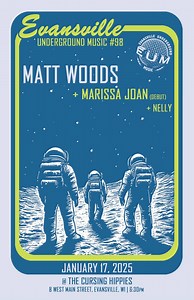 EUM #98 - Matt Woods / Marissa Joan / Nellie  @ The Cursing Hippies at 18 W Main St, Evansville, WI 53536-1144, United States on 17th January, 2025