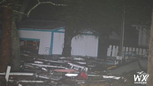 Insane storm surge from Hurricane Helene in Cedar Key, Florida | WXChasing