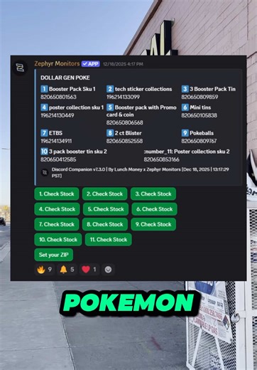 There’s no need to wait in line for Pokemon restocks because our new stock checker can find out HOW MUCH product is in stock in every store before you go out and hunt for Pokemon ‼️🔥 #pokemon #newyears #pokemoncommunity #pokemontcg #pokemoncards