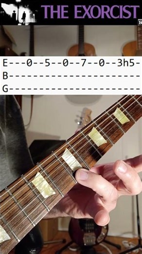 The Exorcist Theme - Guitar Lesson #guitarlesson #exorcist