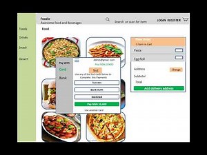 ASP.NET CORE Food Ordering Project | Scratch Project | Fully Functional