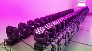 27K views · 791 reactions | Robe's super fast ROBIN 100 LEDBeam is the ultimate effects lighting tool. A highly optimized motorized control produces speedy pan and tilt movement. 75 LB100 in the Robe testing and debug rooms today. | ROBE lighting | Facebook