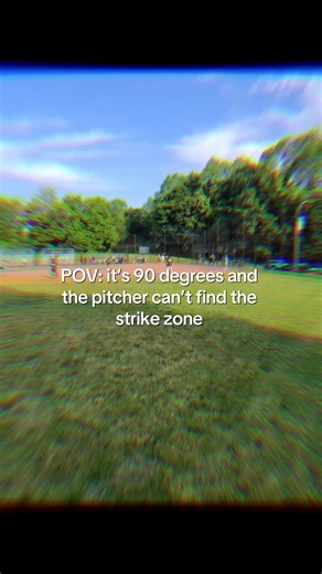 Slowpitch Softball: Pitcher Missing the Strike Zone in 90° Heat