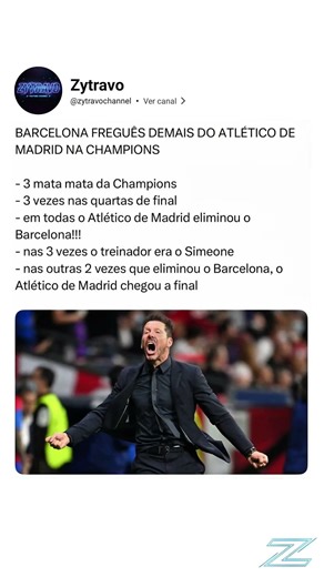 na champions o barcelona não arrumou nada conta o atletico!! #futebol #barcelona #madrid