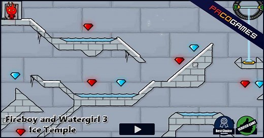 Fireboy and Watergirl 3: Ice Temple | Play the Game for Free