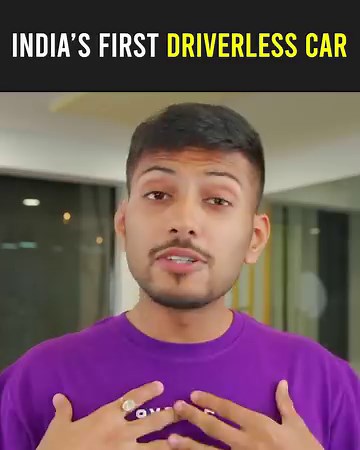 1.2M views · 10K reactions | India's First Driverless Car | Tech Burner | Facebook