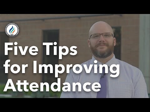 Eric Anderson's Five Tips for Improving Attendance