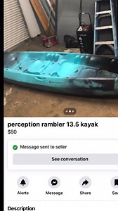 11K views · 76 reactions | What do you think of this business? #fishing #boats #fishinglure #bassfishing #kayakfishing #icast #fishingtips #fishingdaily #kayaking #kayakdiy #fishingkayak #skiff #microskiff #gheenoe | Kayak DIY | Facebook