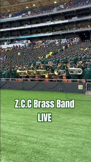 Z.C.C Brass Band performing live at FNB STADIUM