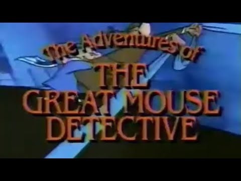 The Great Mouse Detective re-release commercial 1992