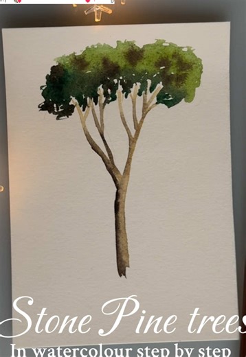 Pine Tree Painting Process: Beginner Friendly Tips