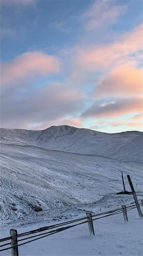 Beautiful Snowy Scotland ❄️ #shortvideo #winterlandscapes #scotland #photography #snow #travel