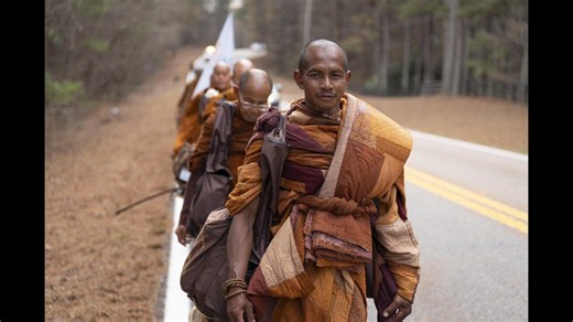 Monks arriving in Decatur on Tuesday
