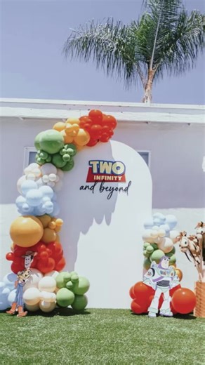 Toy Story Birthday Party 🎈 #toystory #disney #kidsparty #partywithpeach #2ndbirthday