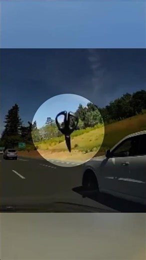 CRAZY lady throws scissors then gets CHASED down