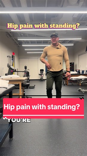 Hip pain when standing in the kitchen or waiting in line is very common. Many people assume something is wrong with the hip joint itself. But often the issue is that the muscles supporting the hip fatigue when you stand in one spot for too long. Building strength and endurance in the hip muscles can help your body tolerate standing, walking, and daily activities with less pain. Exercises like bridges, step-downs, and side leg raises can be a good place to start. If you want the full step-by-step