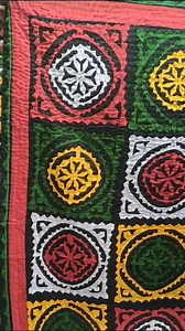 Handmade applique work Rilli Ready to use✨✨✨✨ Stitched Single bed Fabric flat⭐⭐⭐⭐⭐ Cash in delivery available  | Applique bedsheets | Facebook