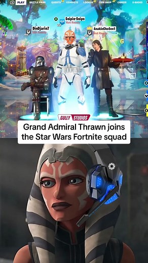 Ahsoka Tano Fortnite Skin: Grand Admiral Thrawn Update