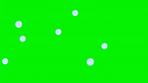 Download 4K water bubbles animation on green screen, 3D animated bubbles for free