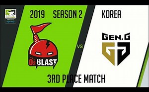 【OC 2019S2 KR】Gen.G vs O2 Blast 季后赛季军赛