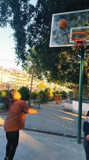 One shot 👍️ Pratice gardai😀 #basketball #Dalu | Bimala Thapa
