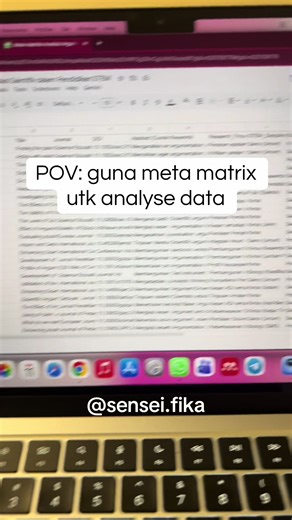 Convert meta matrix table into chart!