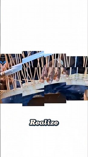 Step By Step Guide Into Rattan Weaving #diycrafts