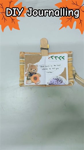 DIY mini journal 🌟 #shorts #artandcraft #journaling #minidairy #diy #craftideas