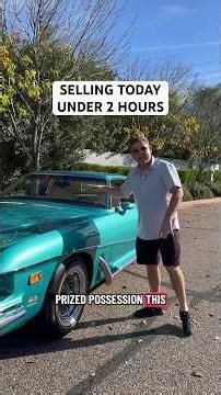 Want to own Willie Mays car? HURRY auction ends soon. #classiccar