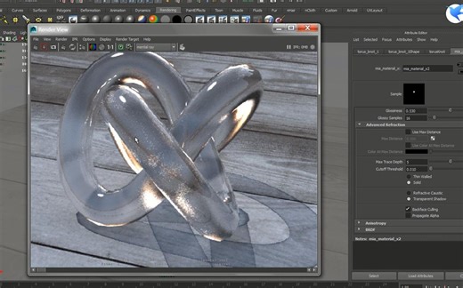 Mental Ray渲染器讲解01
