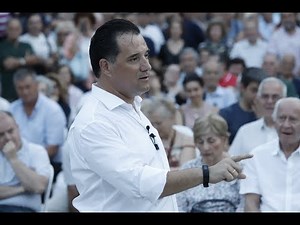 Προεκλογική ομιλία Άδωνι Γεωργιάδη στην Αγία Παρασκευή 23/06/2019